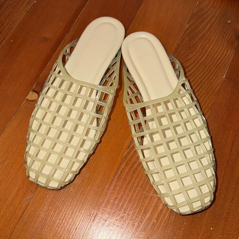 Vince Barcelona Jelly flats - mint green